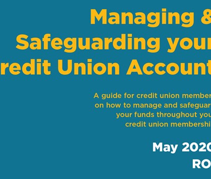 Managing & Safeguarding your Credit Union Account
